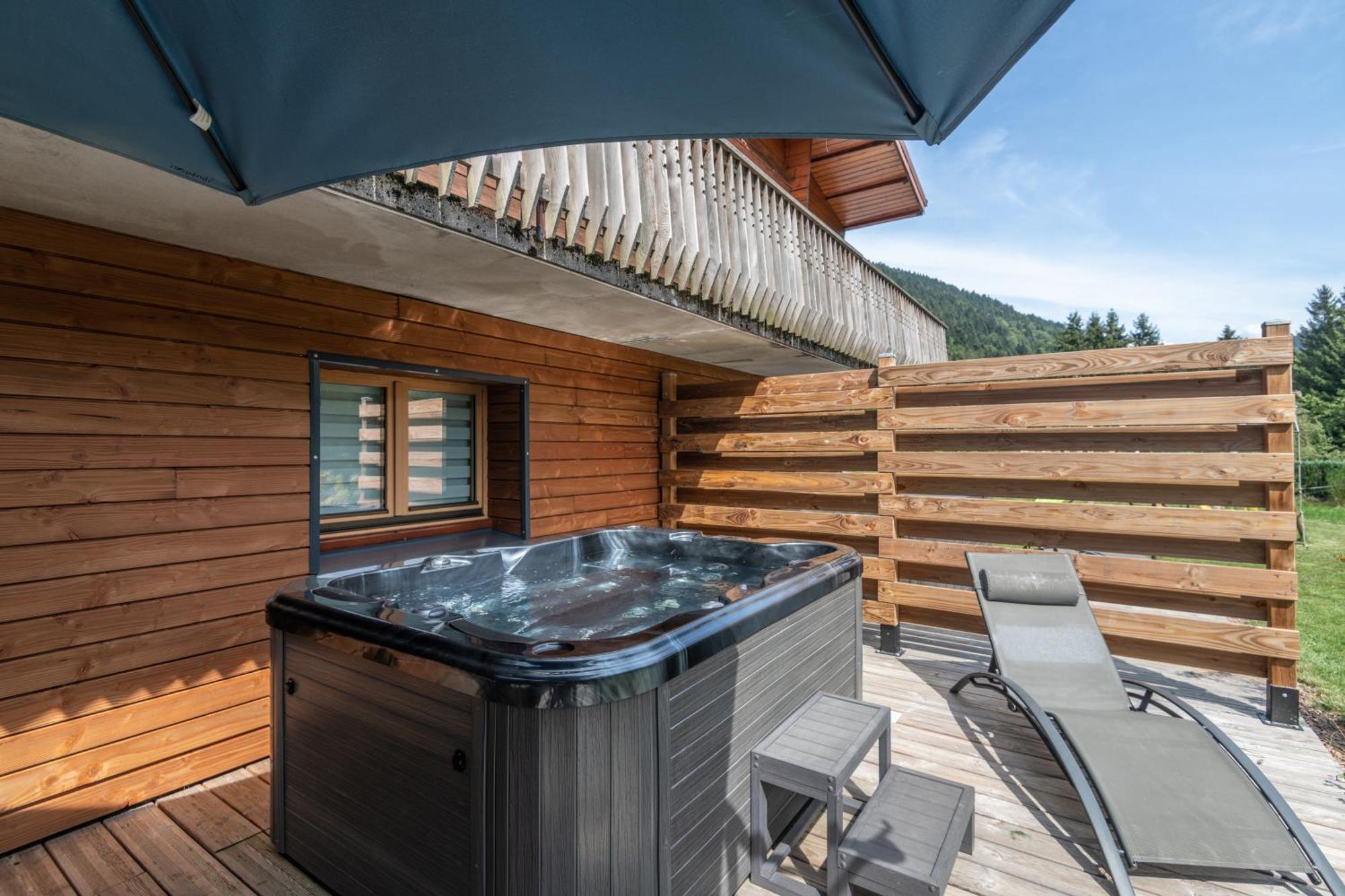 Chalets Du Bouchot & Jacuzzi Privatif Proximite Gerardmer & La Bresse Rochesson Ngoại thất bức ảnh